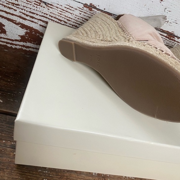 Joie Pink Suede Kaili Wedge - Picture 14 of 15